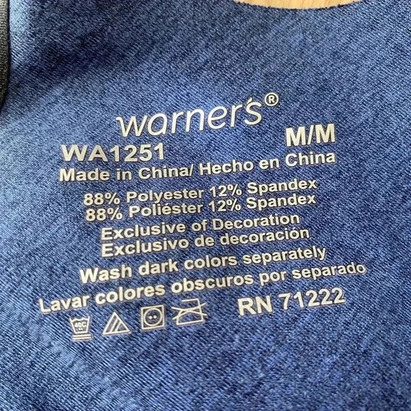 💥Blue Wireless Bra Adjustable Straps M - Picture 5 of 5